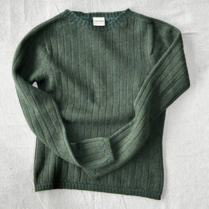 Nico Pullover - 100% Extra Fine Merino - Olive