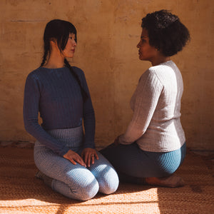Nico Pullover - 100% Extra Fine Merino - Azure Blue