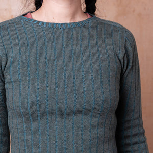 Nico Pullover - 100% Extra Fine Merino - Olive