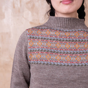 Fara Fairisle Vintage Yoke Sweater - Highland Wool