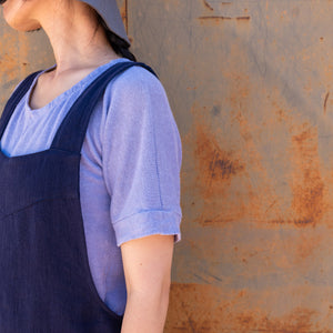 Women's Hemp Pieces Tee - 100% Hemp - Lilac (SS2425) *Retired colour