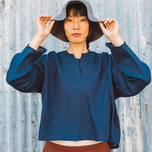 Women's Garden Shirt in Handkerchief Linen