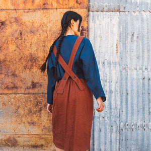 Women's Garden Shirt in Handkerchief Linen