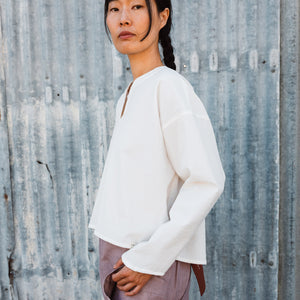 Women's Garden Shirt in Organic Seersucker