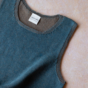 Clara Singlet - Organic Cotton/Merino Knit