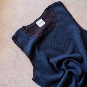 Clara Singlet - Organic Cotton/Merino Knit