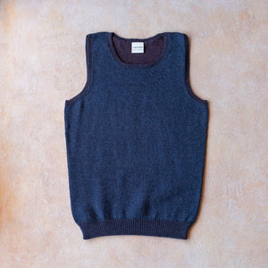 Clara Singlet - Organic Cotton/Merino Knit