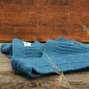 Women's Rico Vest - 100% Baby Alpaca - Light Peacock (S-L)