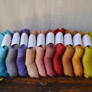 Plant Dyed Organic Wool/Silk Socks (36-43) *Returning 2026