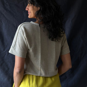 Women's Hemp Pieces Top - 100% Hemp - Natural Hemp *Returning soon