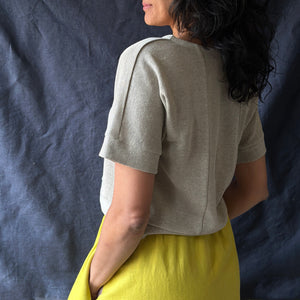 Women's Hemp Pieces Top - 100% Hemp - Natural Hemp *Returning soon