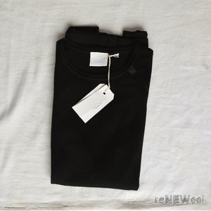 Women's Merino Basic Blouse - Black (M) *SECONDS/MENDED