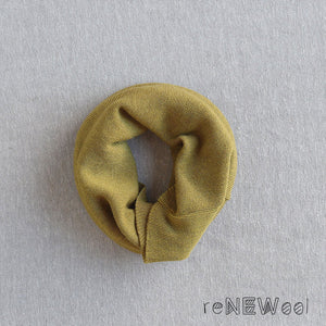 Tube Scarf in Organic Merino (Child-Adult) Curry *PRE-LOVED