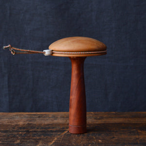 Super Deluxe Darning Mushroom with Groove & Needle Case