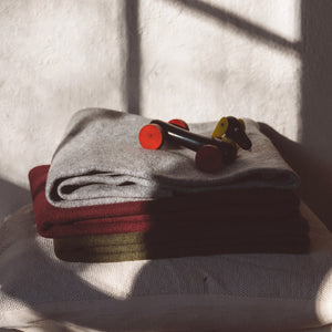 Boiled Wool Blanket Organic Merino (L 100x135cm)