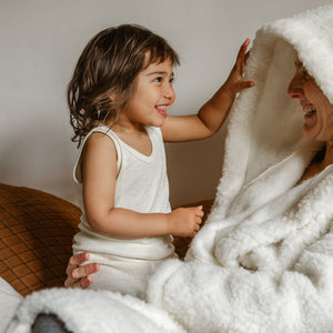 Child's Sleeveless Vest - Organic Merino/Silk (1-14y)