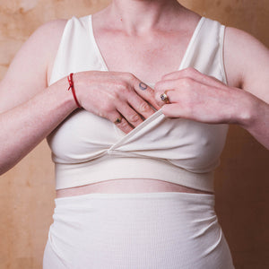 Lena Breastfeeding/Maternity Bra - Organic Cotton (34B-48E)