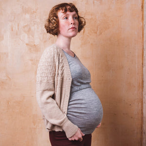 Breastfeeding/Maternity Tank - Organic Merino/Silk