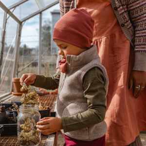 Beanie - Organic Wool/Silk (6m-5y+)