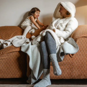 Women's 100% Organic Merino Wool Leggings *Restocking 2026