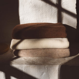 Baby Blanket in Organic Merino Wool Fleece (65x100cm)