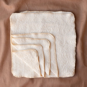 Super Nappy Liners - Hemp/Organic Cotton Terry (5 pack)