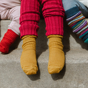 Child's Chunky Organic Wool Socks