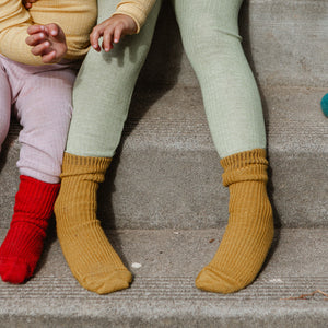 Child's Chunky Organic Wool Socks