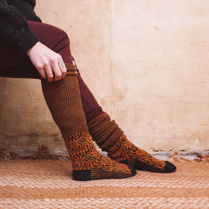 Kneehigh Hygge Fairisle Organic Wool Socks (Adults 36-41)