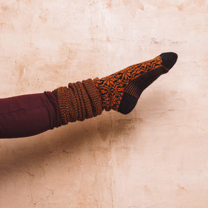 Kneehigh Hygge Fairisle Organic Wool Socks (Adults 36-41)