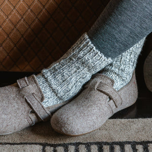 Chunky Norwegian Wool Socks - Organic Merino (Adults 36-43) *Returning Soon