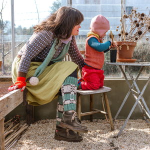 Jacquard Sweater - Lambswool - AW24 Amber (2-9y)