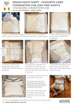 Trial Disana Nappy Pack Super+ for Nights/Heavy Wetters (Save 5%)