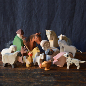 Ostheimer Handcrafted Wooden Toys - The Farmyard