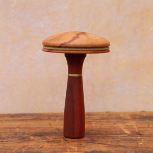 Super Deluxe Darning Mushroom with Groove & Needle Case