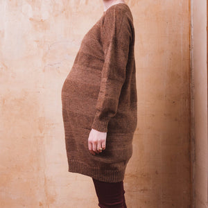 Moss Dress - Alpaca/Merino Tweed