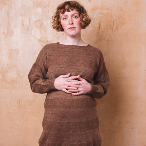Moss Dress - Alpaca/Merino Tweed