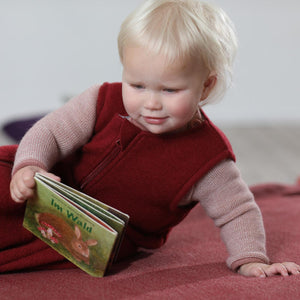 Disana new AW19 merino baby jumper available exclusively from Woollykins