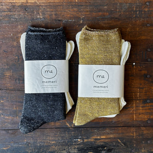 Memeri Wool/Silk Sock Layer Set (adults)