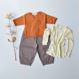 Child's Thermal/PJs Top - Organic Merino/Silk (1-14y)