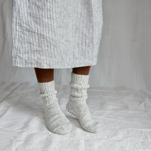 Grippy Chunky Norwegian Wool Socks - Organic Merino (Adults 36-43)
