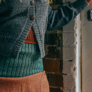 Rib Belly Warmer - 100% Baby Alpaca