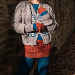 Rib Belly Warmer - 100% Baby Alpaca