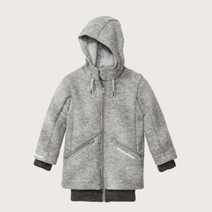 Kids Outdoor Winter Long Coat - Grey (7-12y) *Last ones