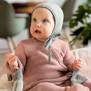Knitted Baby Mittens - 100% Organic Merino (0-12m) *Returning 2026