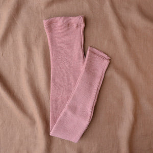 Lightweight Knitted Merino Rib Leggings (Kids 9-12y+ / Women 8-12)