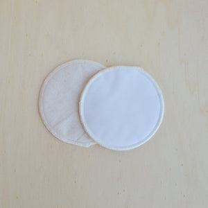 Disana, Breast Pads in Organic Cotton with microfibre waterproof outer, Woollykins - Australia
