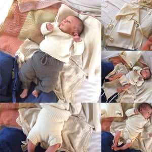 Tie-on Nappies Organic Cotton (5 pack)