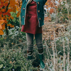 Child's Leggings - Organic Wool/Silk (1-14y)