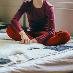 Child's Leggings - 100% Organic Merino (1-12yrs)